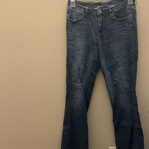 Old navy, micro flare jeans, mid-rise